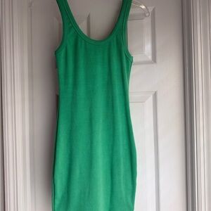 Vibrant Green Bodycon Dress